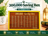 Rs 300,000 Cash Saving Wooden Box – Large Size