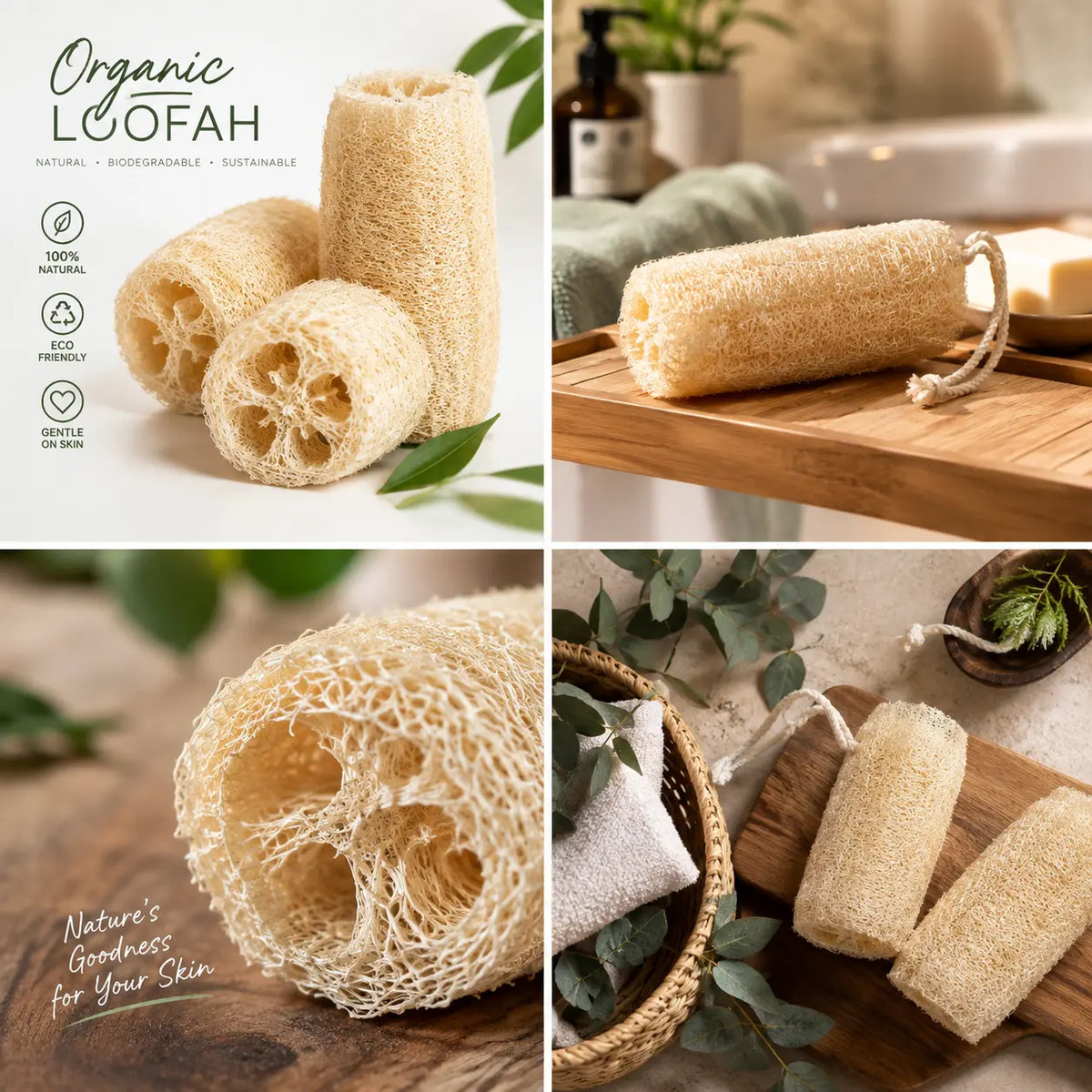 Loofah Sponge 100% Organic